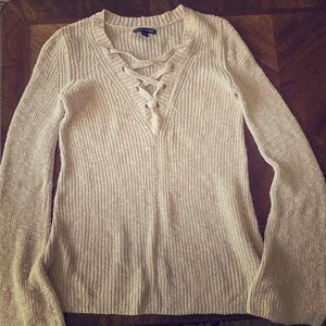 American Eagle Bell-sleeved Sweater